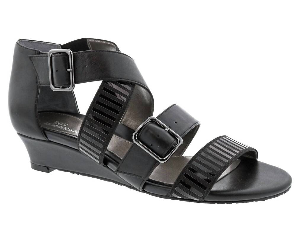 NEW ROS HOMMERSON women's voluptuous sandal in black